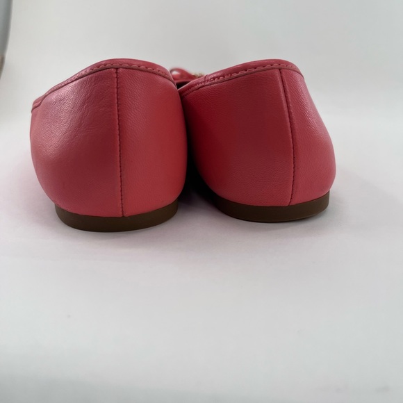 Coach Pink Ballet Flats with Bow Detail - Picture 6 of 8
